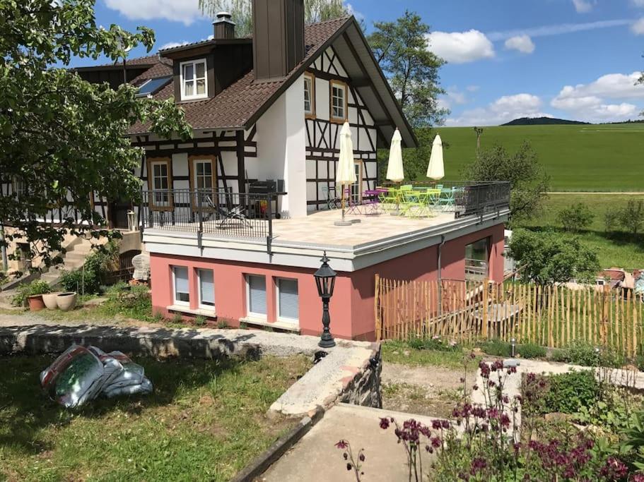 Grundmuehle Rhoen Nordheim vor der Rhön Kültér fotó