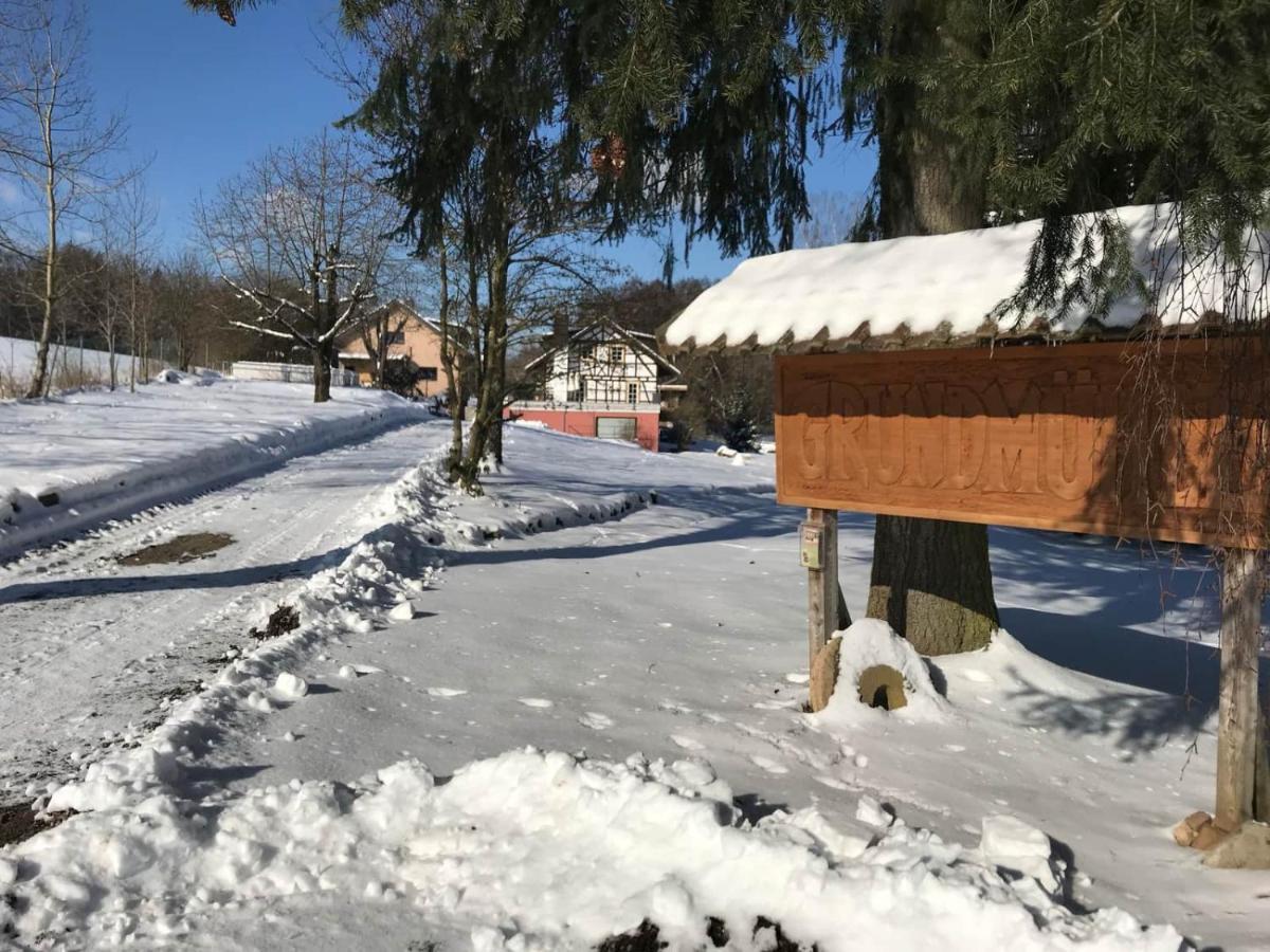 Grundmuehle Rhoen Nordheim vor der Rhön Kültér fotó